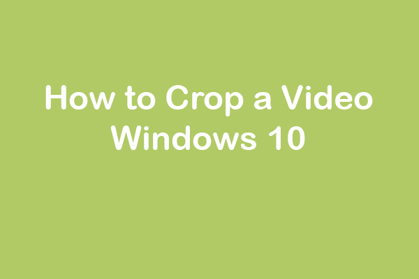 как обрезать видео Windows 10
