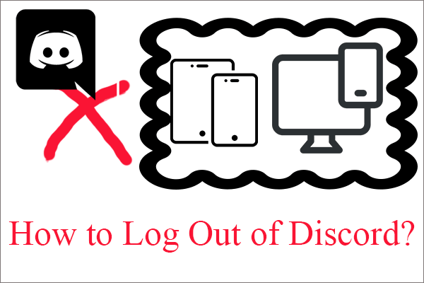 Como sair do Discord PC/Mobile/Navegador de todos os dispositivos?