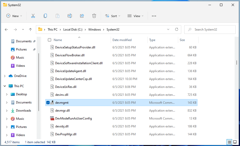 abra o Gerenciador de dispositivos do Windows 11 no File Explorer