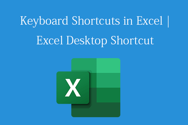 42 atalhos de teclado úteis no Excel | Atalho da área de trabalho do Excel