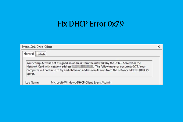 Melhores correções para erro DHCP 0x79 (motivos e correções)