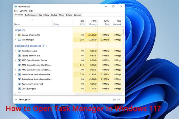 Como abrir o Gerenciador de Tarefas no Windows 11? (3 métodos)