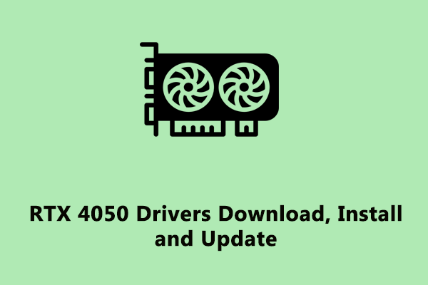 Baixar, instalar e atualizar drivers NVIDIA GeForce RTX 4050
