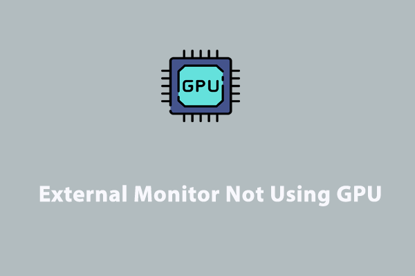 O seu monitor externo não está usando GPU? Veja como consertar!