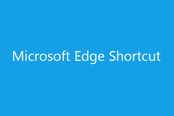 Ярлык Microsoft Edge | Сочетания клавиш в Microsoft Edge