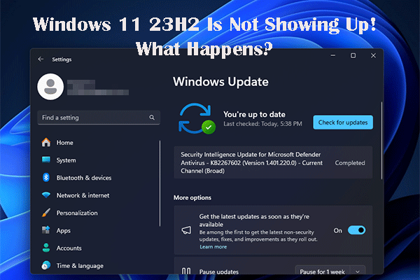 Windows 11 23H2 não aparece: muitos usuários estão enfrentando esse problema
