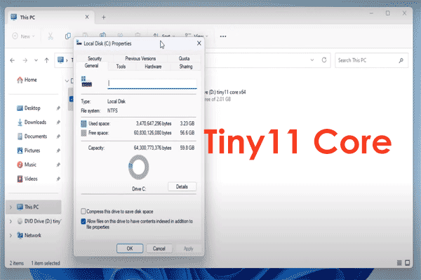 O que é o núcleo Tiny11? Como baixar o ISO de 2 GB para instalar?