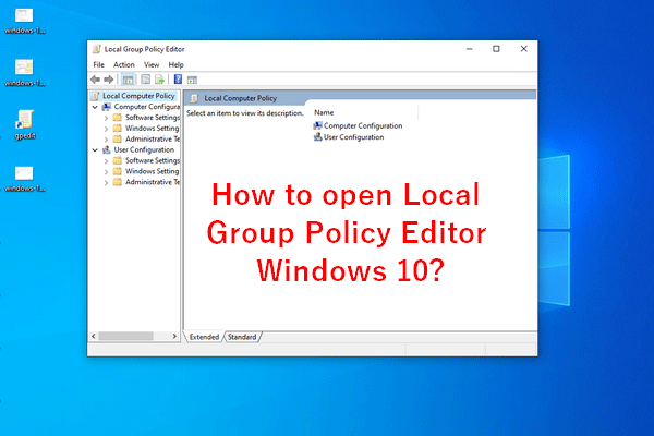 Como abrir o editor de política de grupo local no Windows 10: 11 maneiras