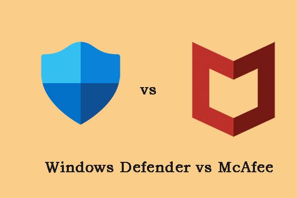 Windows Defender vs McAfee: Qual é o melhor para o seu PC?
