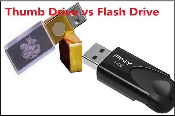 Thumb Drive VS Flash Drive: compare-os e faça uma escolha