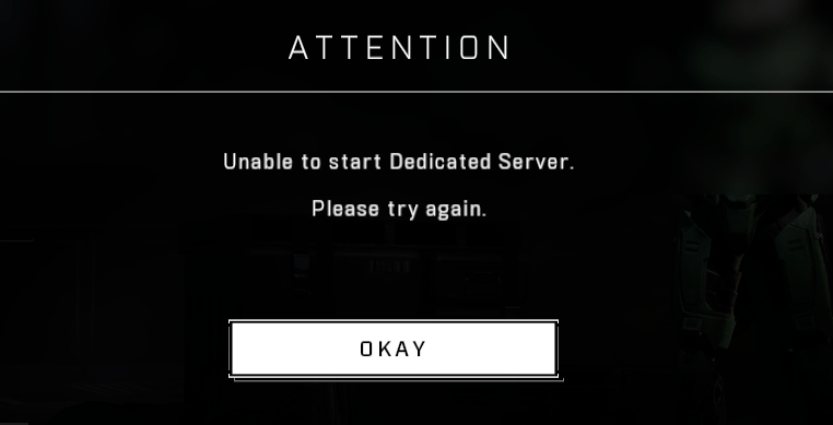 Halo Infinite não consegue iniciar o servidor dedicado