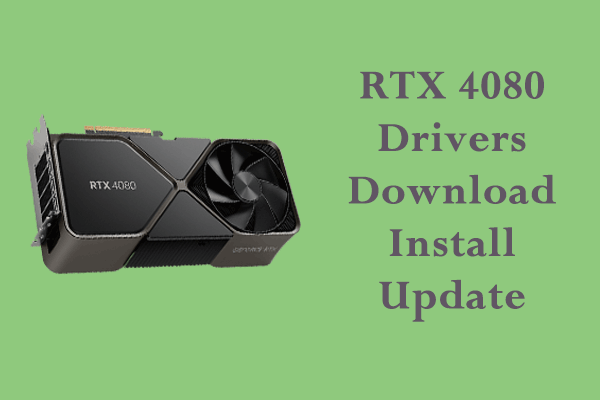 Как загрузить, установить и обновить драйверы RTX 4080 для Win 10/11?