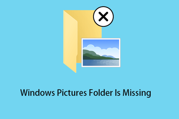 Windows Pictures-mappen mangler | Hvordan gjenopprette den