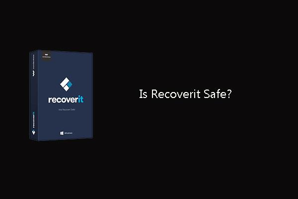 O Recoverit é seguro? Alguma alternativa para recuperar?