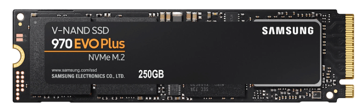 SSD 970 EVO Plus NVMe M.2 250 GB