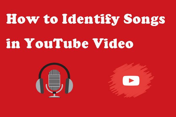 identificar músicas em vídeos do youtube