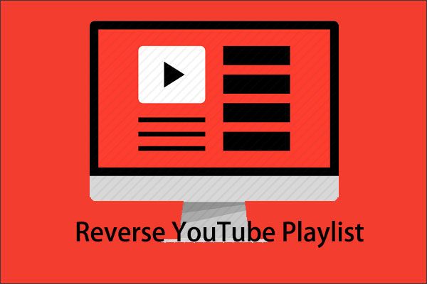 lista de reprodução reversa do YouTube