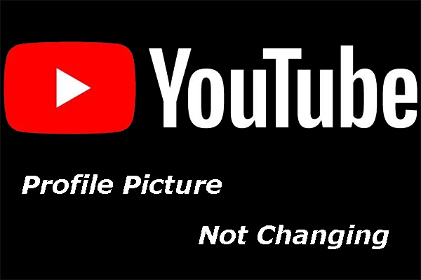 A foto do perfil do YouTube não muda
