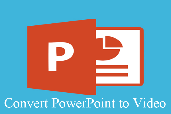 конвертировать PowerPoint в видео