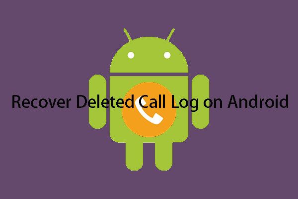 recuperar a miniatura do Android do log de chamadas excluído