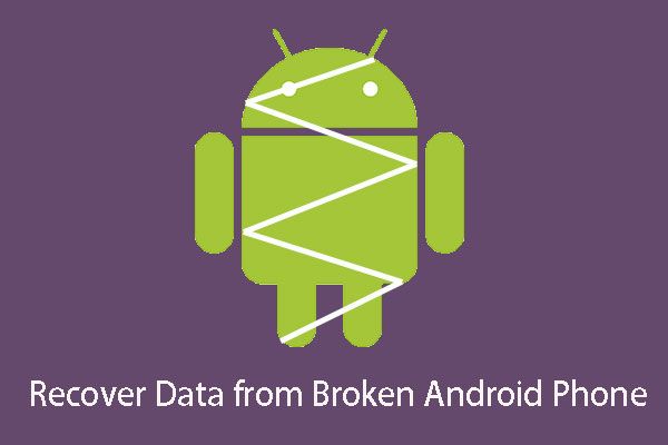 atkurti duomenis iš sugedusio „Android“ telefono miniatiūros
