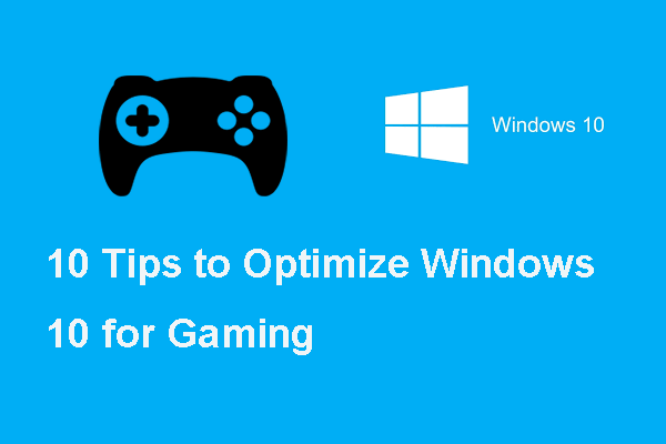 optimizirajte Windows 10 za igraću sličicu