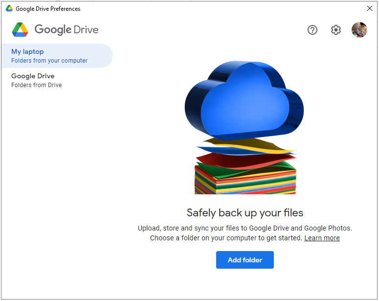   Google Drive para escritorio