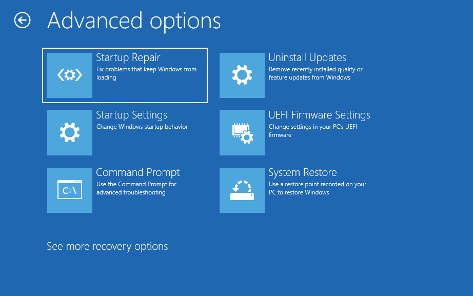 Snadná oprava: Obnovení systému Windows 10 se zaseklo nebo zavěsilo
