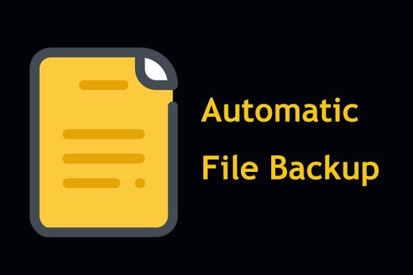 स्वचालित फ़ाइल बैकअप थंबनेल