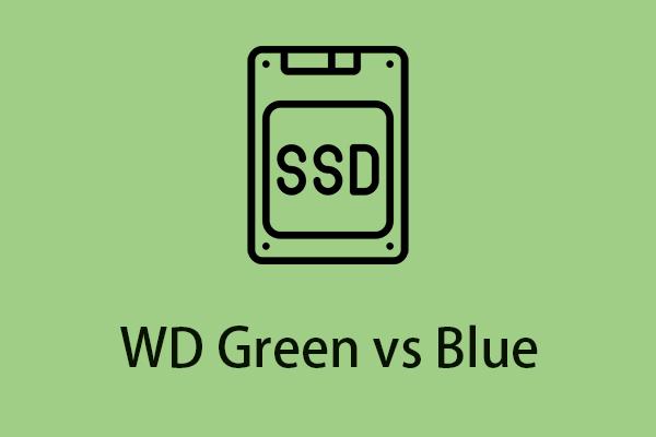 WD Green vs Blue : quelle est la différence entre eux ?