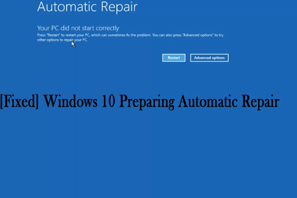 automatische Reparatur vorbereiten 17
