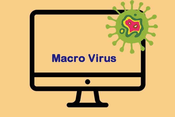 miniatura de vírus de macro