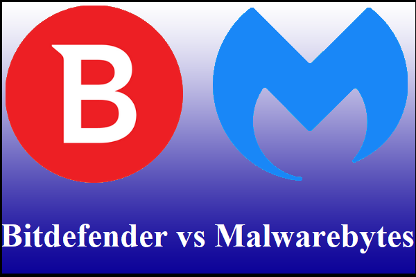 vignette bitdefender vs malwarebytes