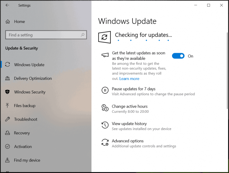   atualize o Windows 11 ou 10 por meio de Configurações