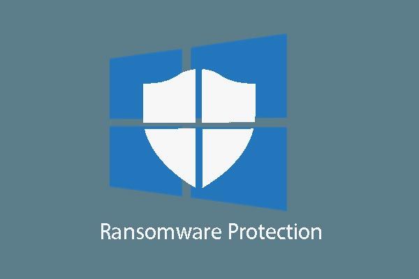 miniatura de proteção de ransomware