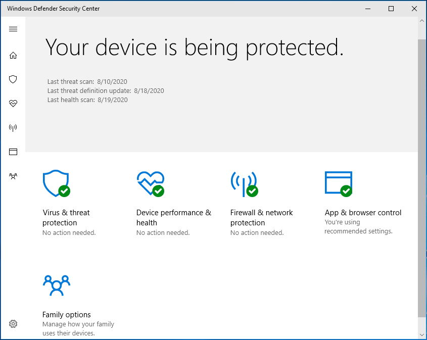 Ochranca systému Windows