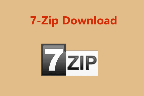 7-Zip-nedladdning för Windows 10/11/Mac för att zippa/packa upp filer