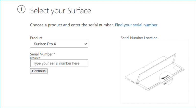   Download des Surface-Recovery-Images