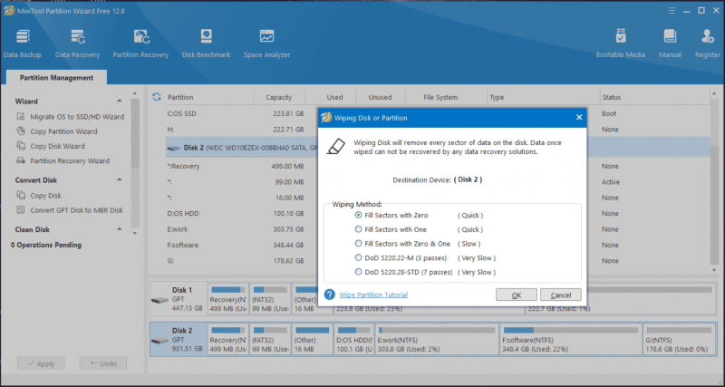   Assistent de particions MiniTool