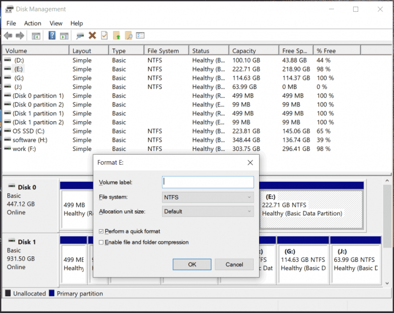   formatirajte trdi disk