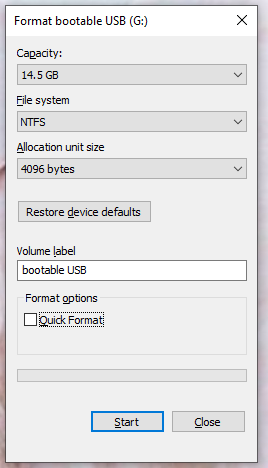 Как очистить USB-накопитель в Windows 11/10/8/7?