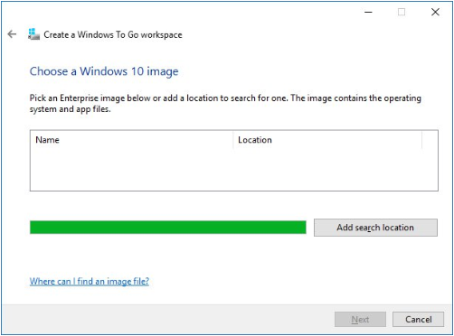 potražite datoteku Windows 10 ISO