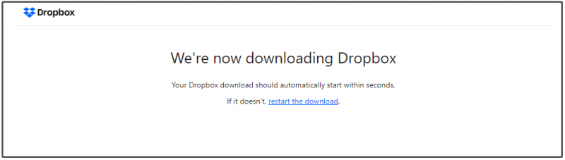   ενημερώστε το Dropbox με μη αυτόματο τρόπο