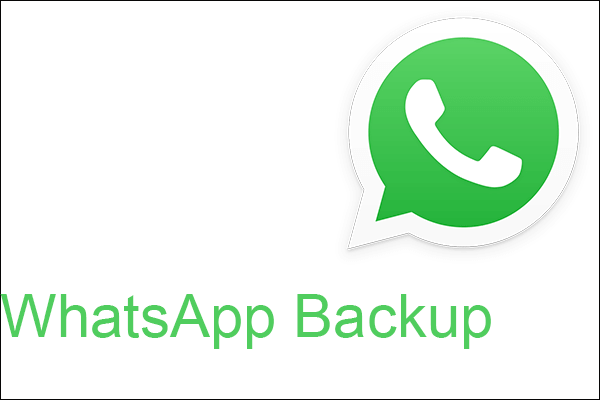 miniatura de backup do whatsapp