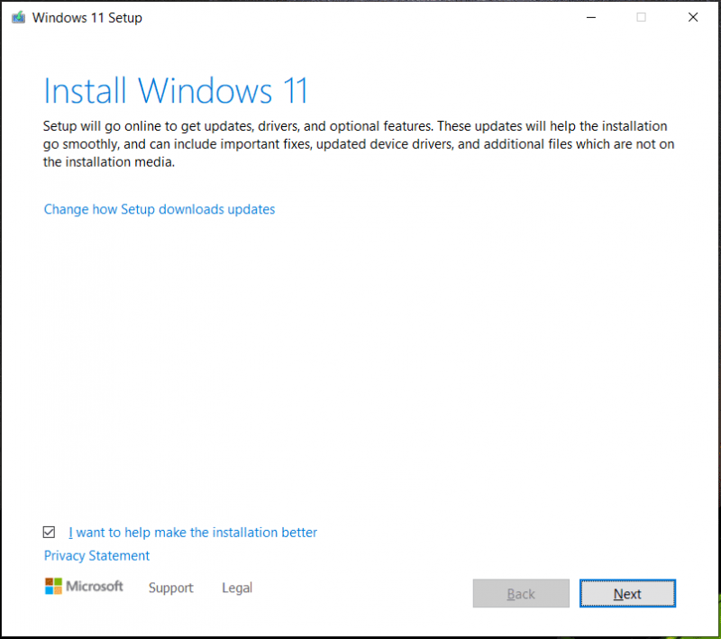   ASUS Windows 11 -päivitys mount ISO:n kautta