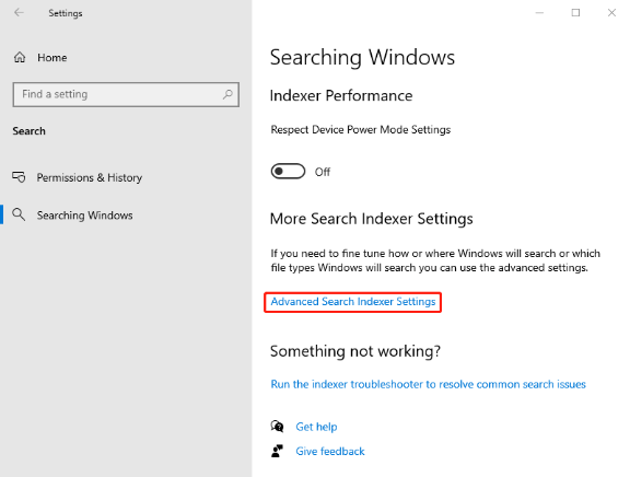 Windows 10 ఇండెక్సింగ్ అమలు కాలేదా? మీ కోసం ఉపయోగకరమైన మార్గాలు