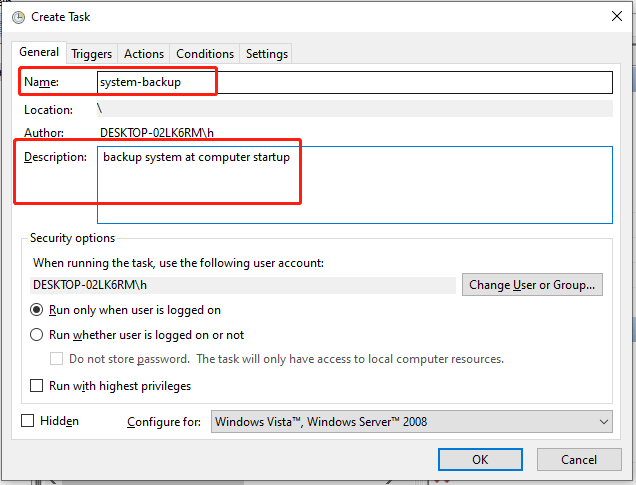 Sådan sikkerhedskopieres filer med Task Scheduler i Windows 11 10