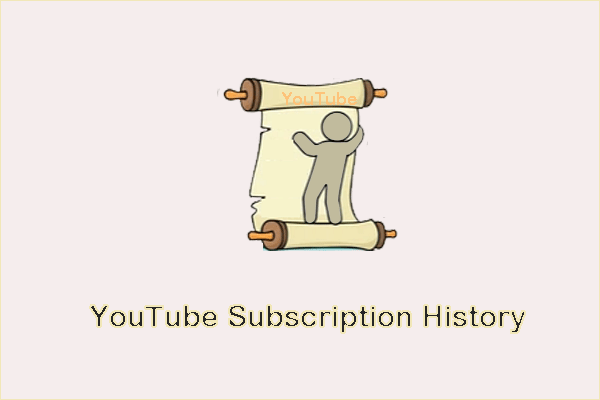 YouTube-abonnementsgeschiedenis: bekijk wanneer je je op kanalen hebt geabonneerd