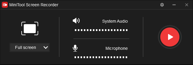 Grabador de pantalla MiniTool