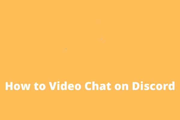 Cara Sembang Video di Discord dan Rakam Panggilan Video Discord